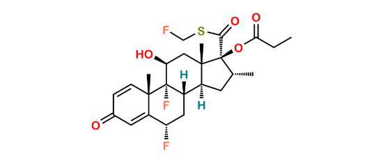 Picture of Fluticasone Impurity (17-alpha Propionate)