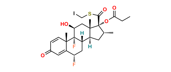 Picture of Fluticasone Impurity (5-Iodo Methyl Propionate)