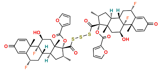 Picture of Fluticasone Furoate Trisulphane Impurity