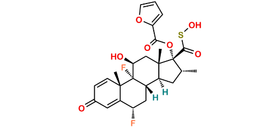 Picture of Fluticasone Furoate Sulfenic Acid Impurity