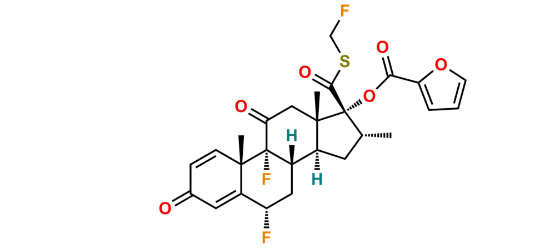 Picture of Fluticasone Furoate 11-Keto Impurity