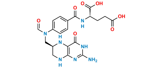 Picture of 10-formyltetrahydrofolic acid