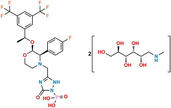 Picture of Fosaprepitant Enantiomer (Dimeglumine)