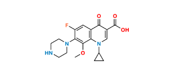 Picture of Gatifloxacin USP Related Compound D
