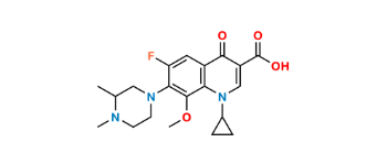 Picture of Gatifloxacin N-Methyl Impurity