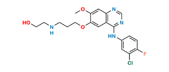 Picture of 3-Desmorpholinyl-3-Hydroxyethylamino Gefitinib