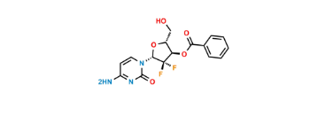Picture of Gemcitabine 3- benzoate impurity