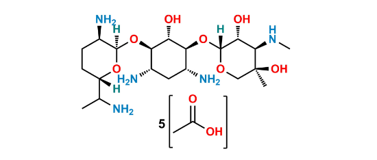 Picture of Gentamicin C2 pentaacetate (2 : 1 Mixture of C2 and C2a)
