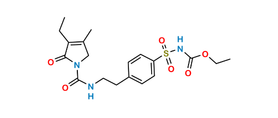 Picture of Glimepiride Ethyl Ester Impurity