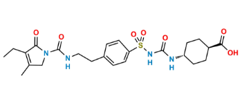 Picture of trans-Carboxylic Acid Glimepiride
