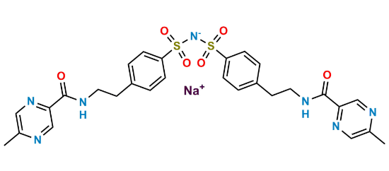 Picture of Glipizide Dimer Impurity Sodium salt
