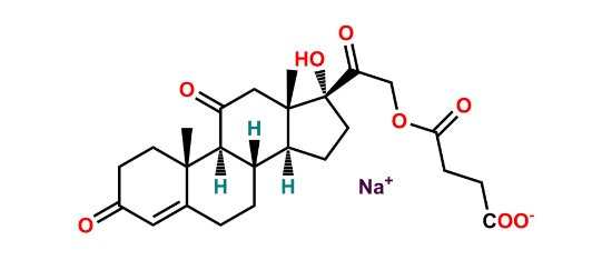 Picture of Cortisone Succinate Sodium Salt