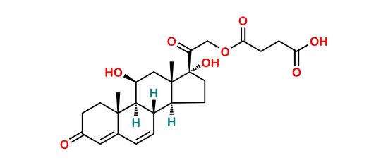 Picture of ∆6 Hydrocortisone Hemisuccinate