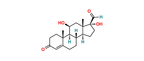Picture of Hydrocortisone Cortienyl Aldehyde Impurity