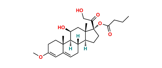 Picture of Hydrocortisone 17-Butyrate 3-Enol Methyl Ether