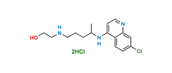 Picture of Hydroxychloroquine EP Impurity C (HCl)