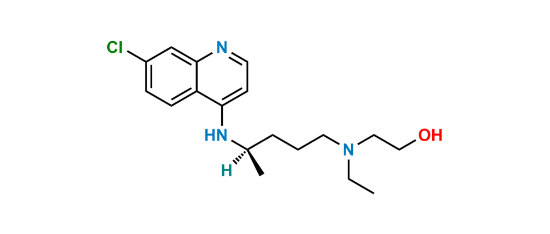 Picture of Hydroxychloroquine R-isomer Impurity