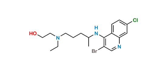 Picture of Hydroxychloroquine 3-Bromo Impurity