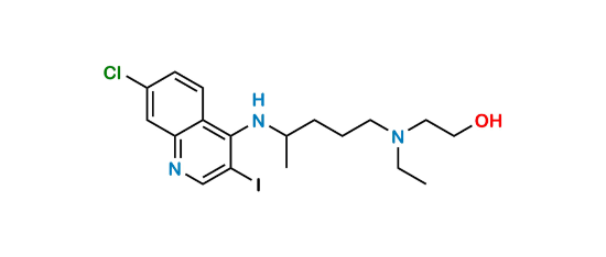 Picture of 7-Chloro-3-iodo Hydroxychloroquine