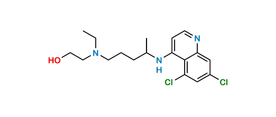 Picture of 5,7-Dichloro Hydroxychloroquine