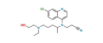 Picture of N-Propiononitrile Hydroxychloroquine