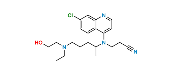 Picture of N-Propiononitrile Hydroxychloroquine