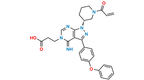 Picture of N1-(2-Carboxyethyl) Ibrutinib