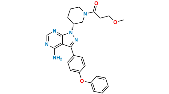 Picture of Ibrutinib Methoxy Impurity