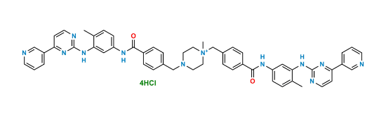 Picture of Imatinib EP Impurity D Tetrahydrochloride
