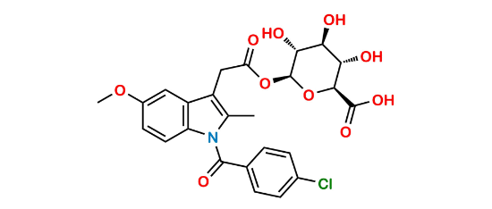 Picture of Indomethacin acyl glucuronide
