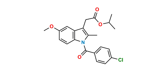 Picture of Indomethacin Isopropyl Ester Impurity