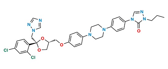 Picture of Itraconazole EP Impurity C