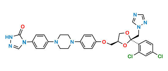 Picture of Itraconazole N-Desalky Impurity 