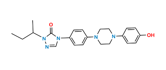 Picture of Itraconazole Hydroxy Isobutyltriazolone Impurity
