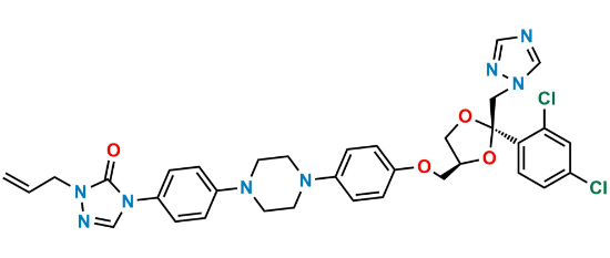 Picture of Itraconazole Impurity 17