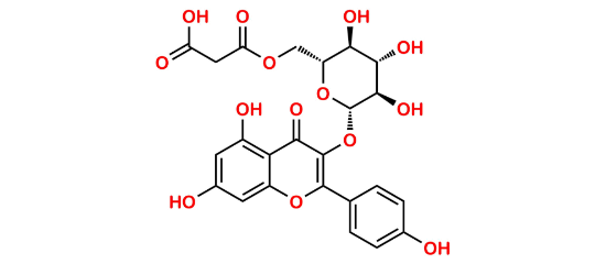 Picture of Kaempferol-3-O-(6-Malonyl-Glucoside)