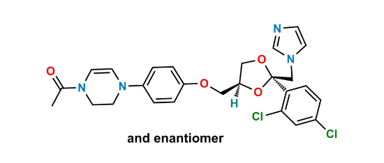 Picture of Ketoconazole EP Impurity A 