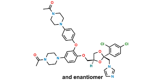 Picture of Ketoconazole EP Impurity B