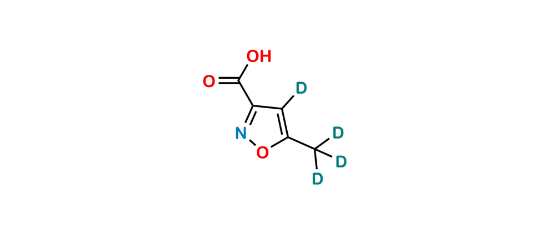 Picture of 5-Methylisoxazole-3-carboxylic-d4 Acid