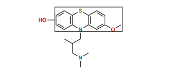 Picture of Ring-hydroxy Levomepromazine