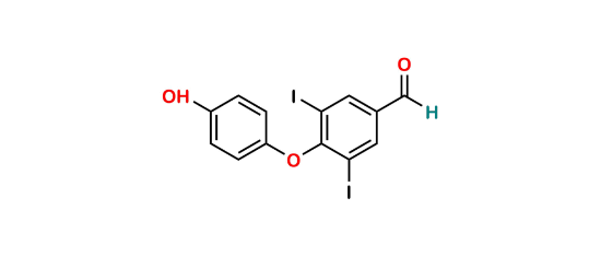 Picture of Levothyroxine Hydroxyphenoxy Aldehyde Impurity