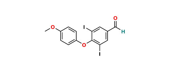 Picture of Levothyroxine Methoxyphenoxy Aldehyde Impurity