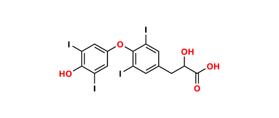 Picture of 3,5,3',5'-Tetraiodo thyrolactic acid