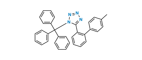 Picture of 5-(4'-methylbiphenyl-2-yl)-1-trityl-1H-tetrazole