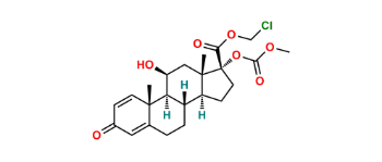 Picture of 17-Methoxycarbonyl Loteprednol