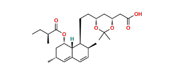 Picture of Lovastatin Hydroxy Acid 3,5-Acetonide