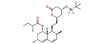 Picture of 4-O-tert-Butyldimethylsilyl Epi Lovastatin
