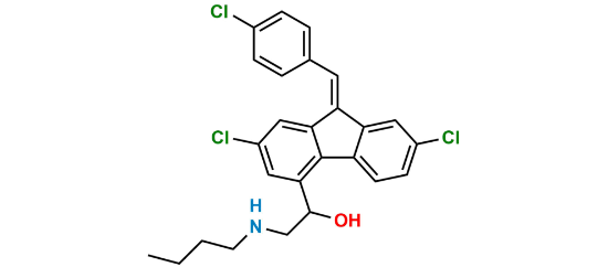Picture of Desbutyl Lumefantrine Impurity