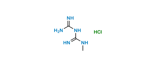 Picture of Metformin EP Impurity E (HCl salt)