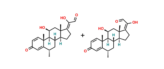 Picture of MethylPrednisolone EP Impurity D (Isomer mixture-1 and 2)